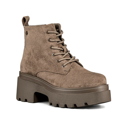 BOTINES PLATAFORMA MUJER CAQUI WEIDE DH31