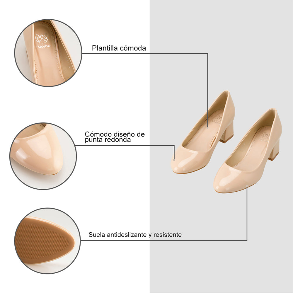 Zapato Mujer Felicia Beige Weide