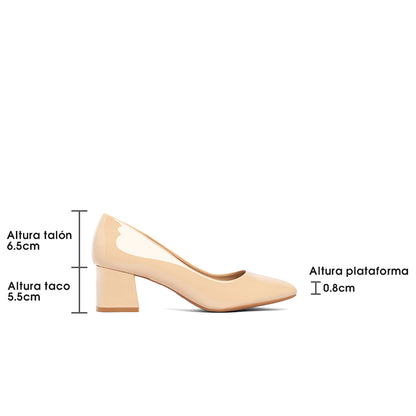 Zapato Mujer Felicia Beige Weide