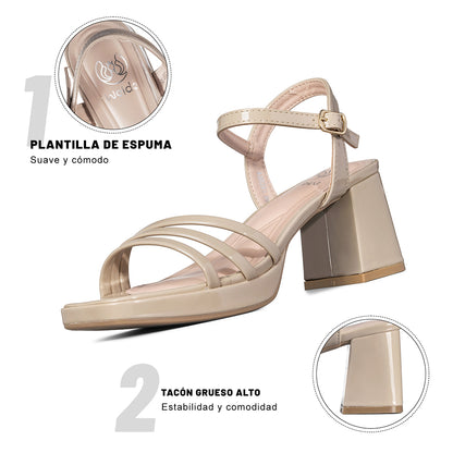 SANDALIAS MUJER TACO WEIDE YOU531