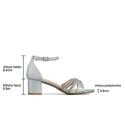 SANDALIAS MUJER TACO WEIDE YOU525
