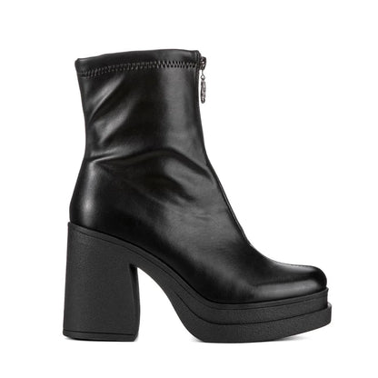 BOTINES TACO MUJER NEGRO WEIDE CZY571