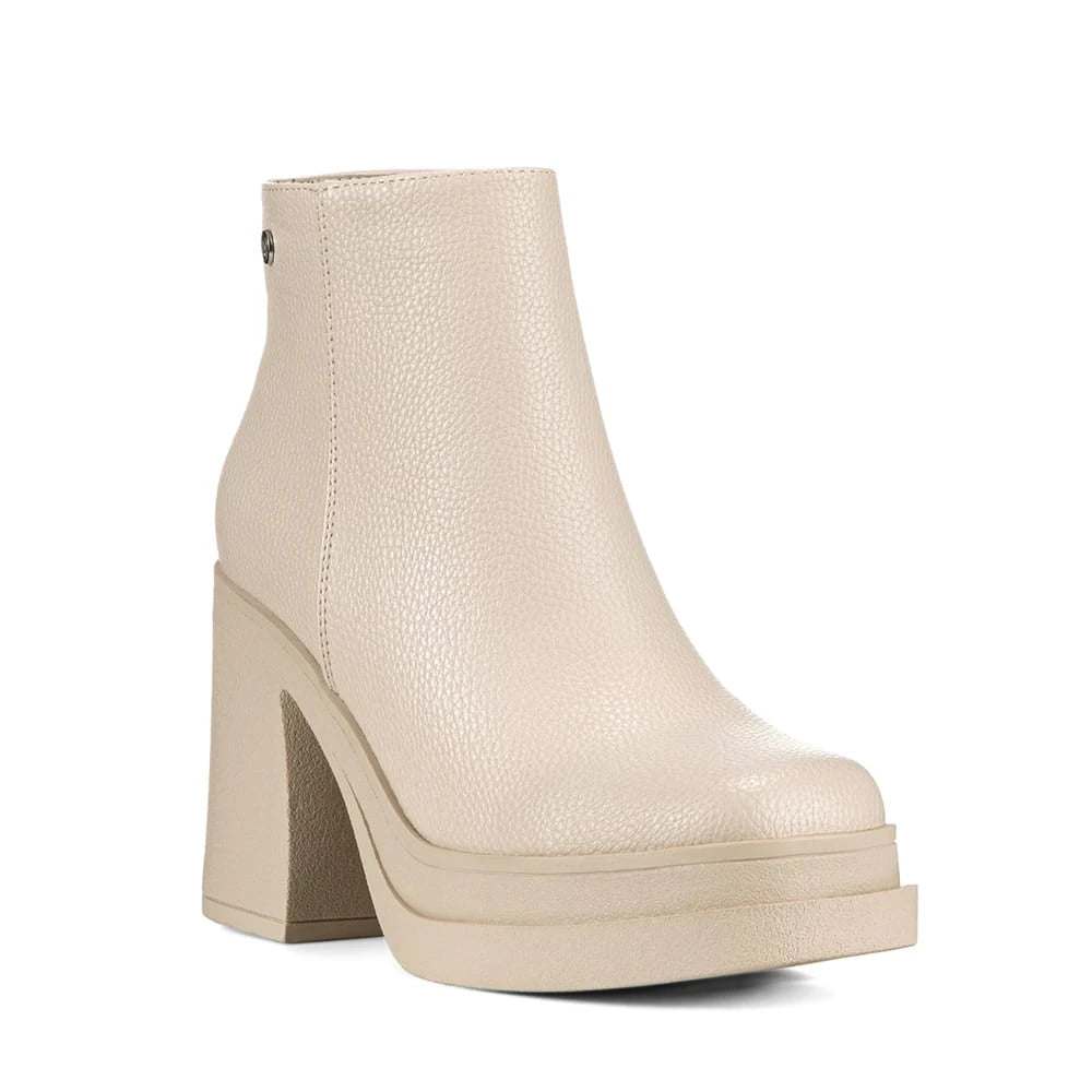 BOTINES TACO MUJER BEIGE WEIDE CZY572