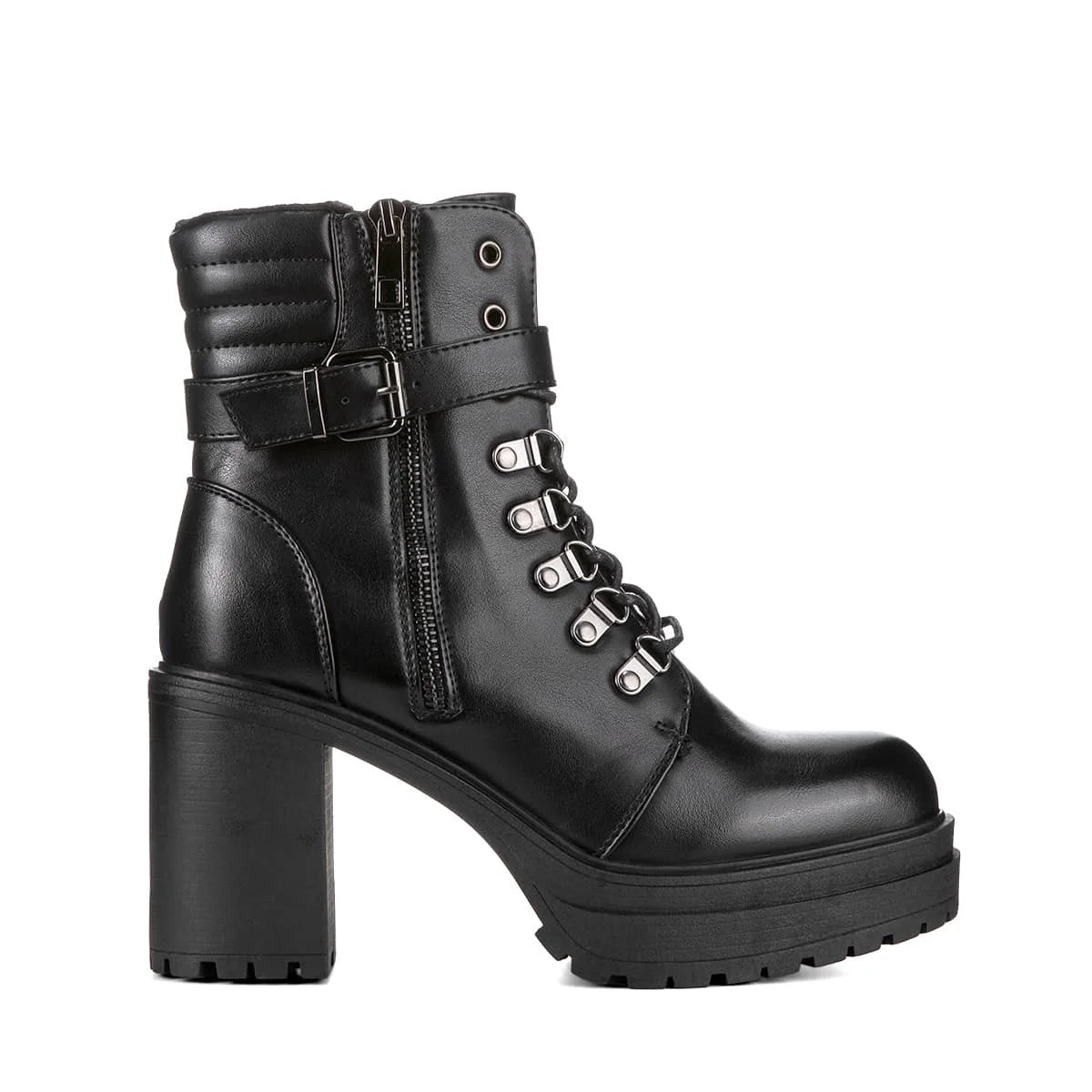 BOTINES TACO MUJER NEGRO WEIDE CZY577