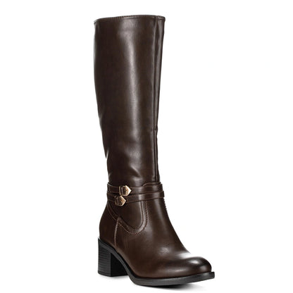 BOTAS TACO MUJER MARRON WEIDE CZY582