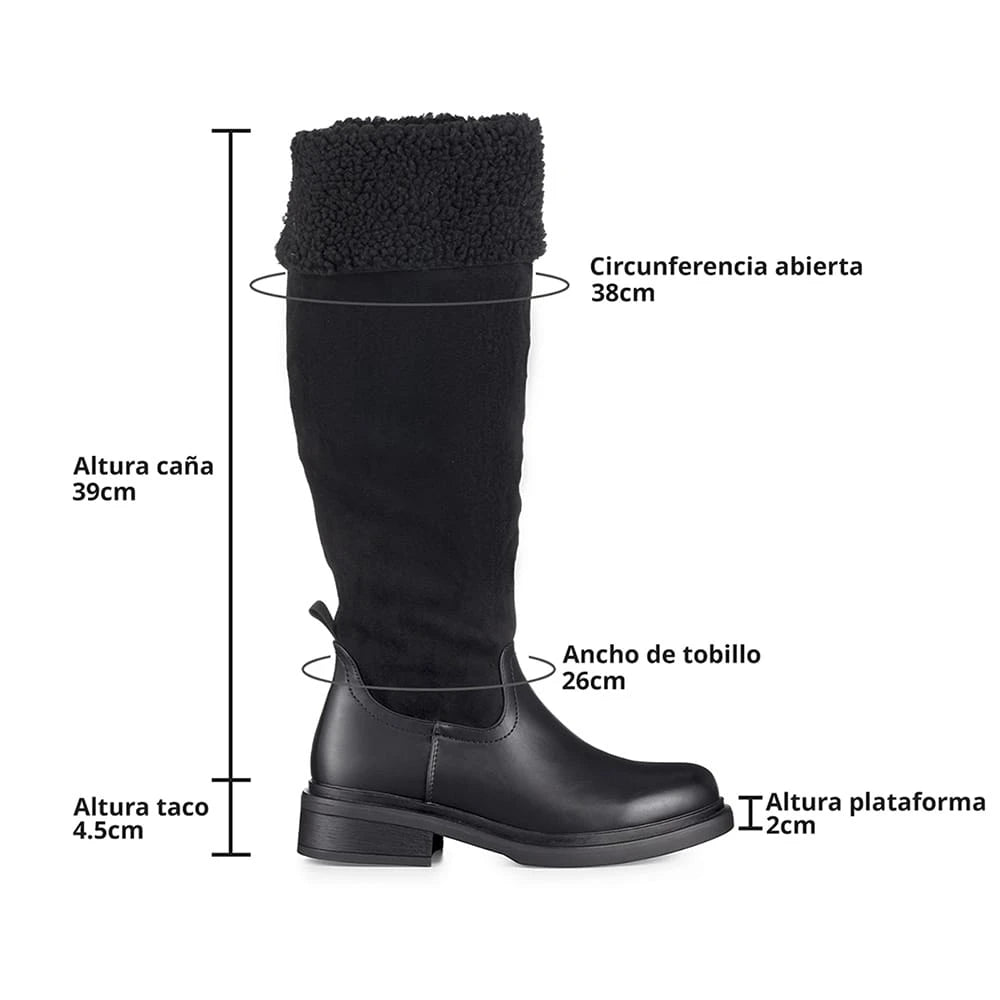 BOTAS LARGAS MUJER WEIDE CZY601