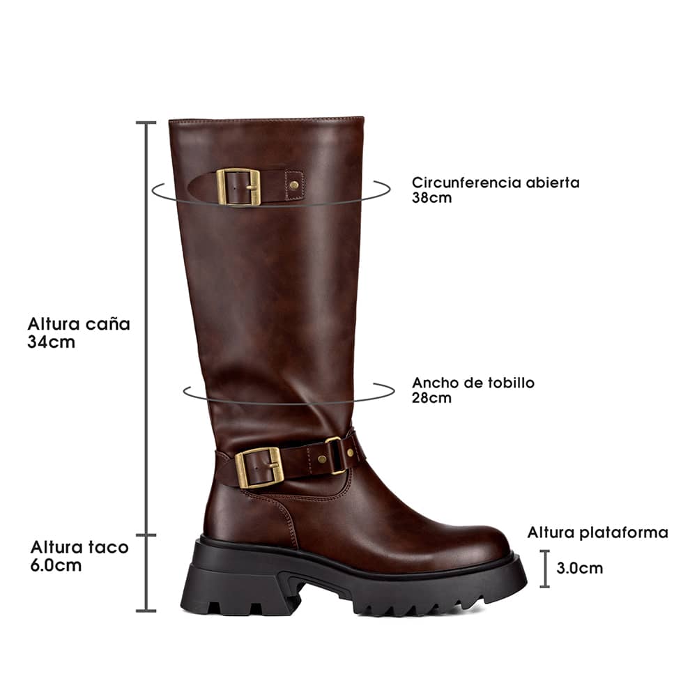 BOTAS LARGAS MUJER WEIDE CZY613