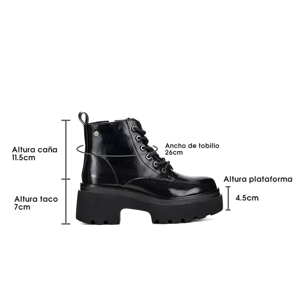 BOTINES TACO MUJER NEGRO WEIDE DH31B