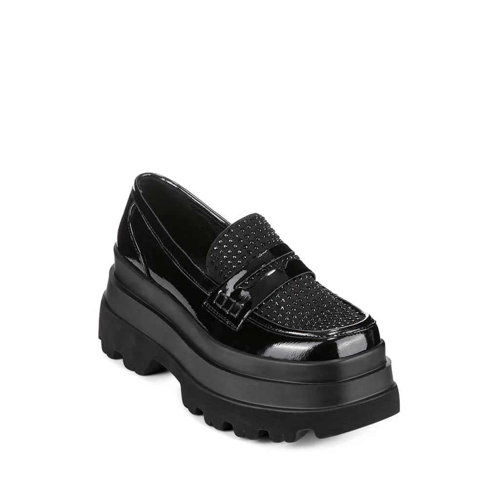 MOCASIN PLANO MUJER NEGRO WEIDE DH77