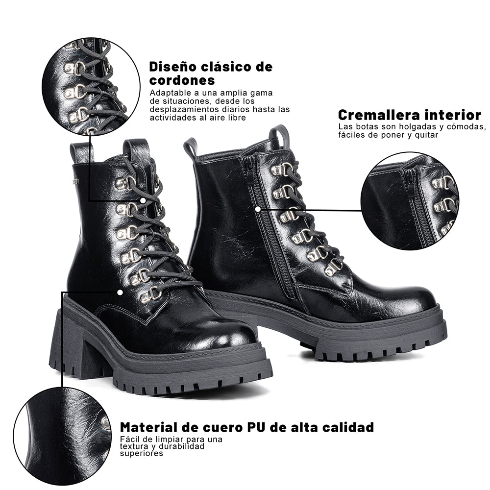 BOTINES MUJER PLATAFORMA WEIDE DH85