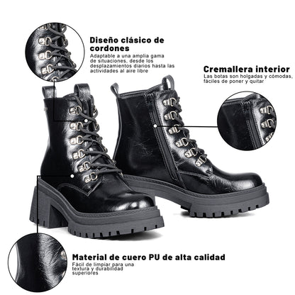 BOTINES MUJER PLATAFORMA WEIDE DH85