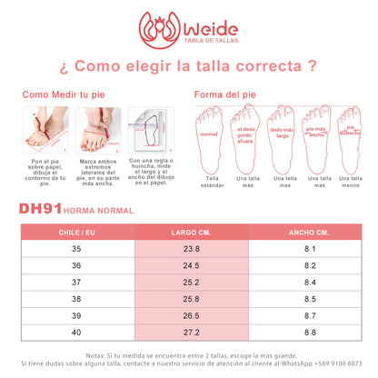 Botas Plataforma Mujer WEIDE DH91