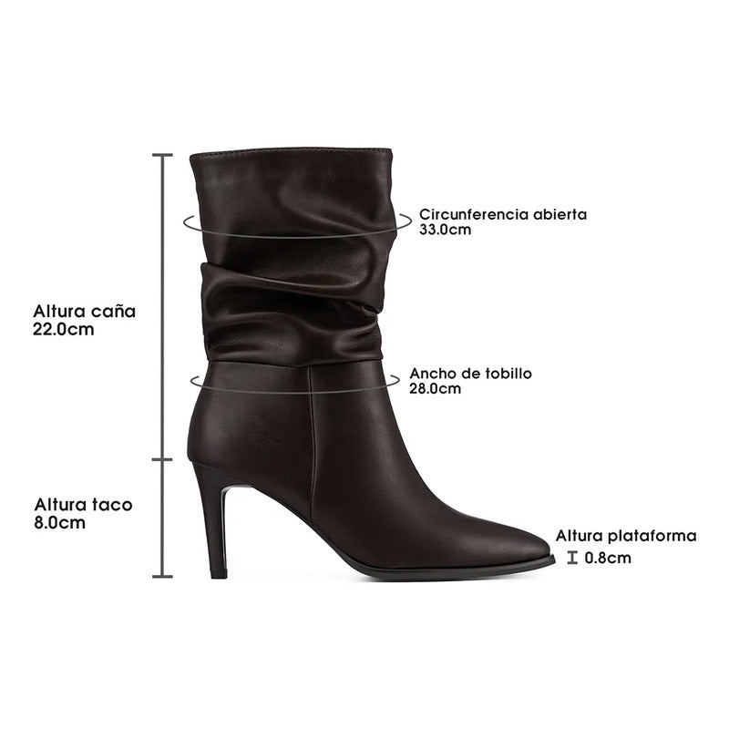 Botines Taco Mujer WEIDE QBM26