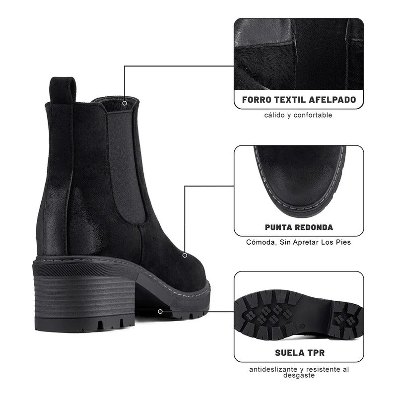 Botine Plataforma Mujer WEIDE ZS81