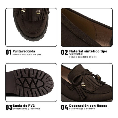 Mocasin Plano Mujer WEIDE JN730