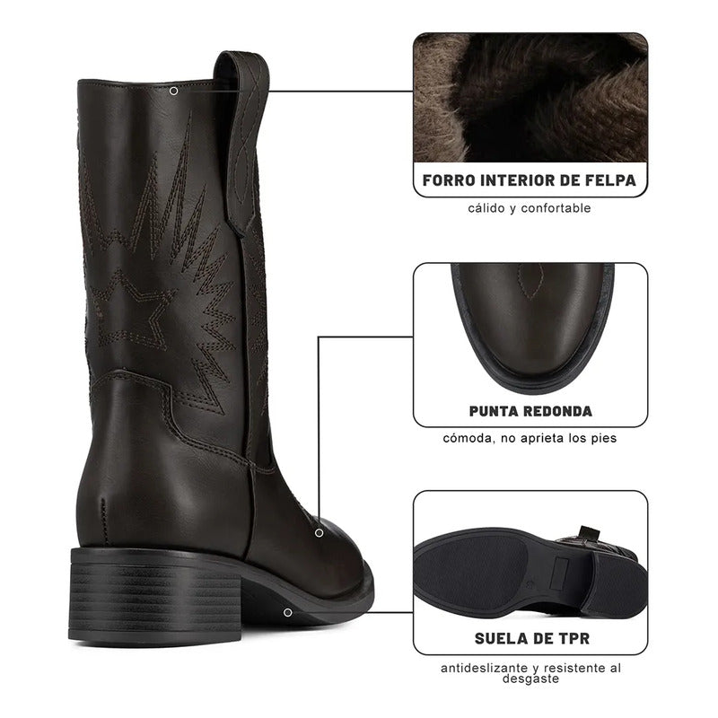 Botas Plataforma Mujer WEIDE DH92