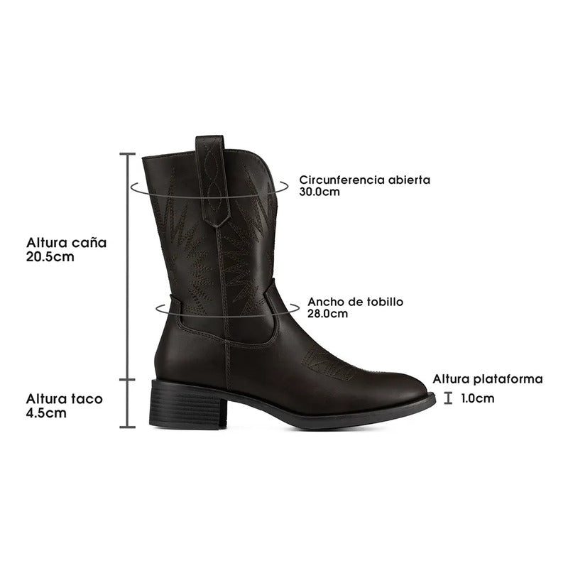 Botas Plataforma Mujer WEIDE DH92