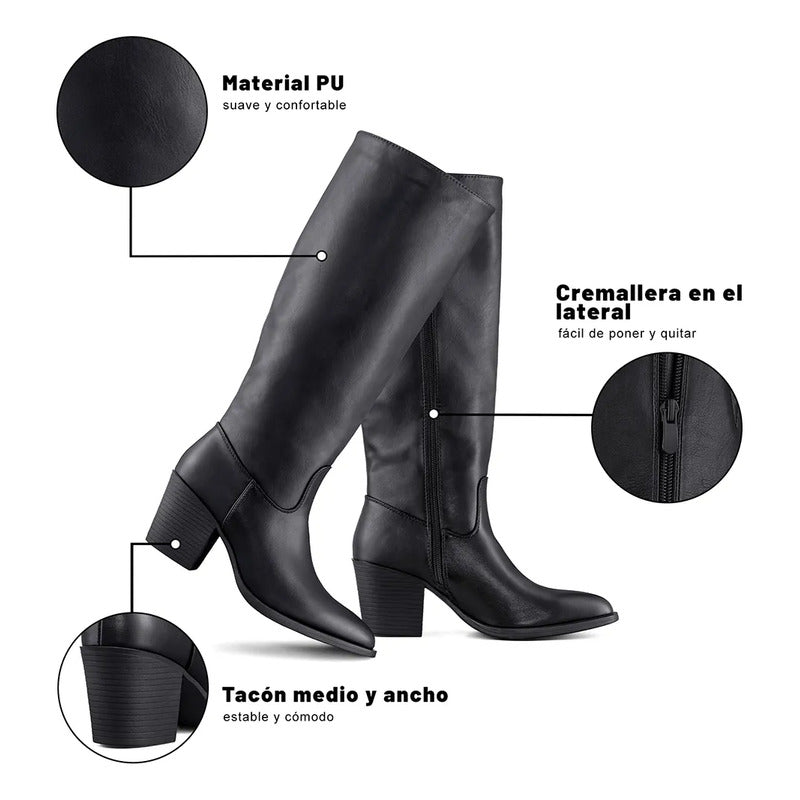 Botas Taco Mujer WEIDE CZY658