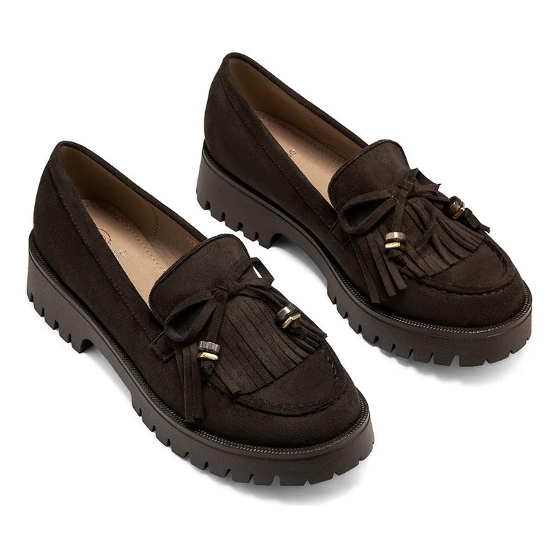 Mocasin Plano Mujer WEIDE JN730