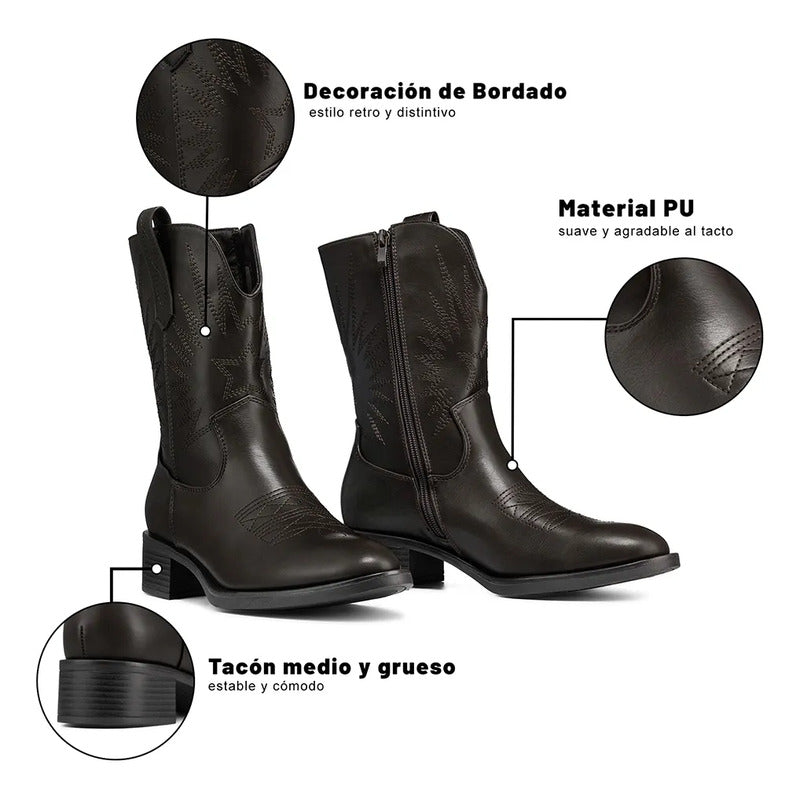 Botas Plataforma Mujer WEIDE DH92