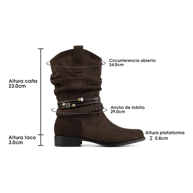 Botas Plataforma Mujer WEIDE HX533