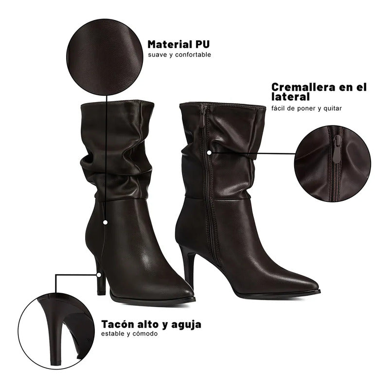 Botines Taco Mujer WEIDE QBM26