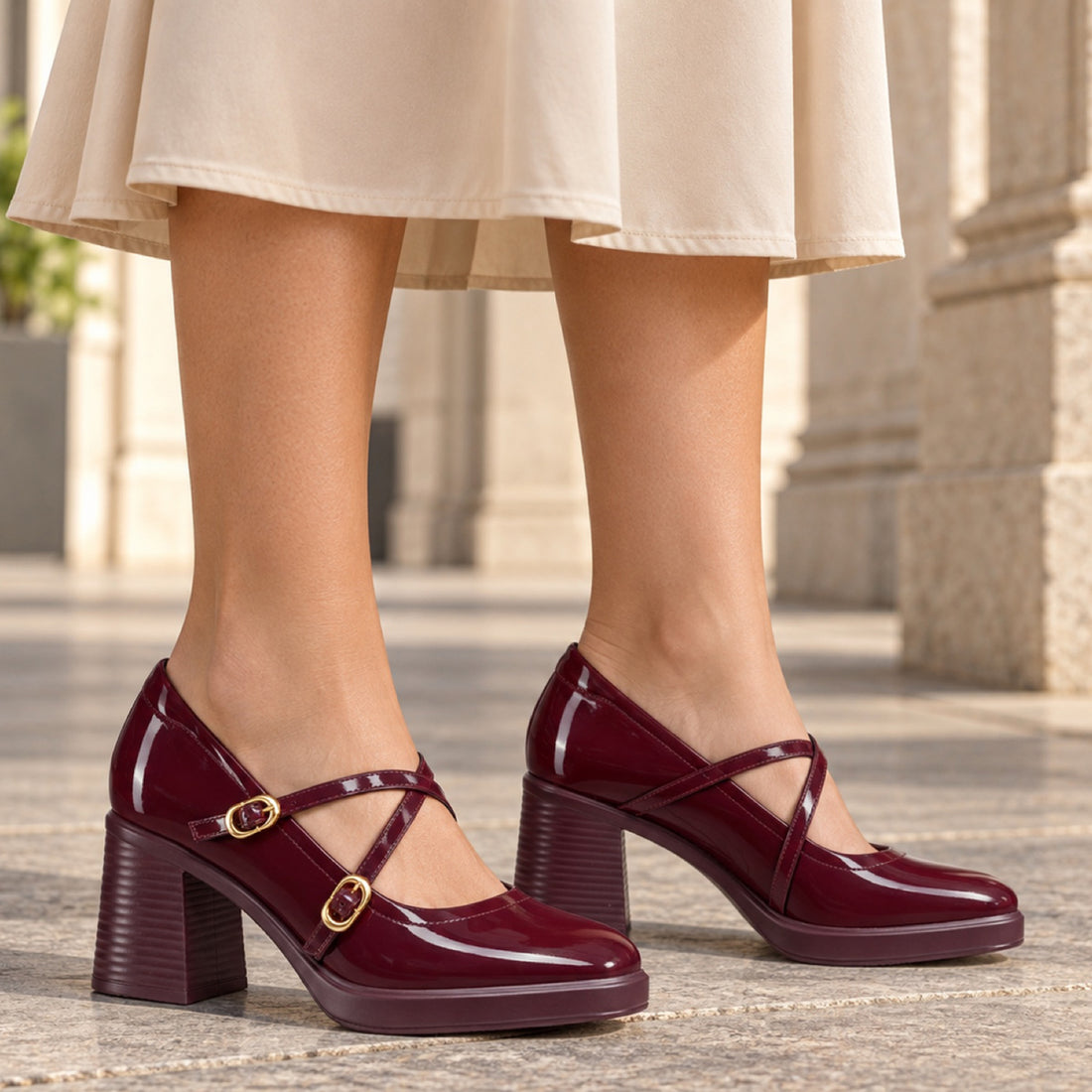 Zapatos Mary Jane MUJER WEIDE GH220
