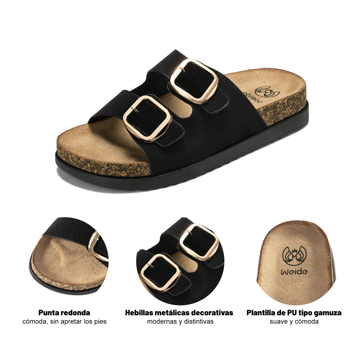 Sandalias plataforma MUJER WEIDE GH227