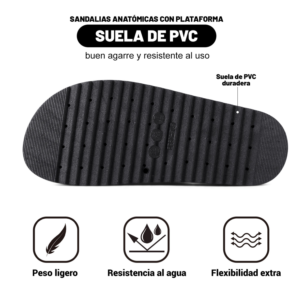 Sandalias plataforma MUJER WEIDE GH227