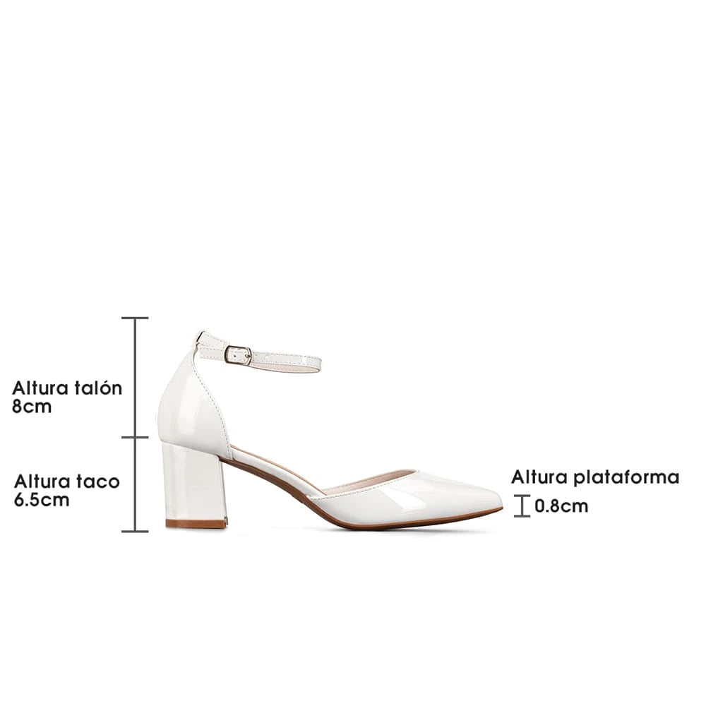 Zapato Mujer Clohe Blanco Weide