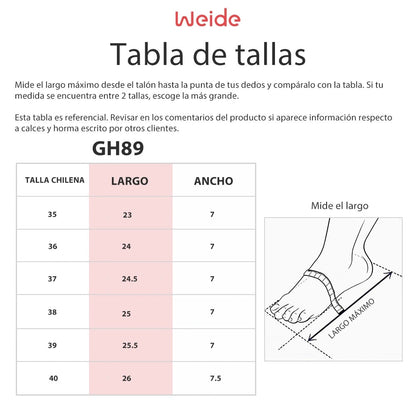 Mocasin Mujer Zoelia Negro Weide