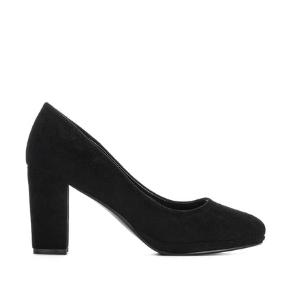 ZAPATOS DE TACO MUJER NEGRO WEIDE GHE22