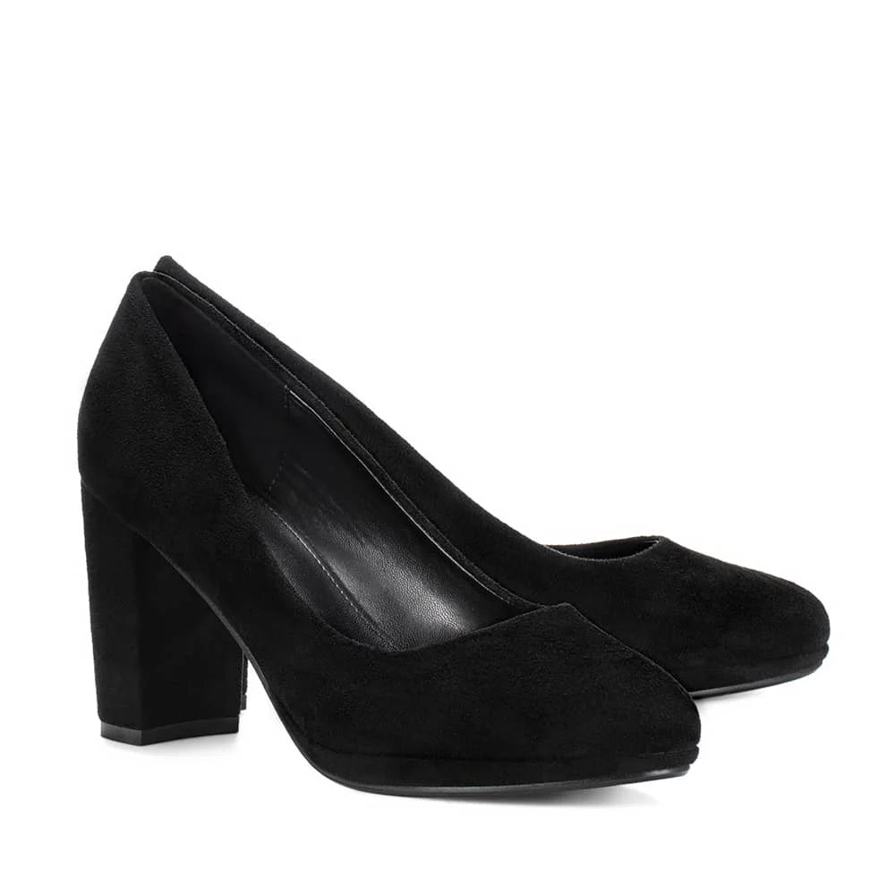 ZAPATOS DE TACO MUJER NEGRO WEIDE GHE22