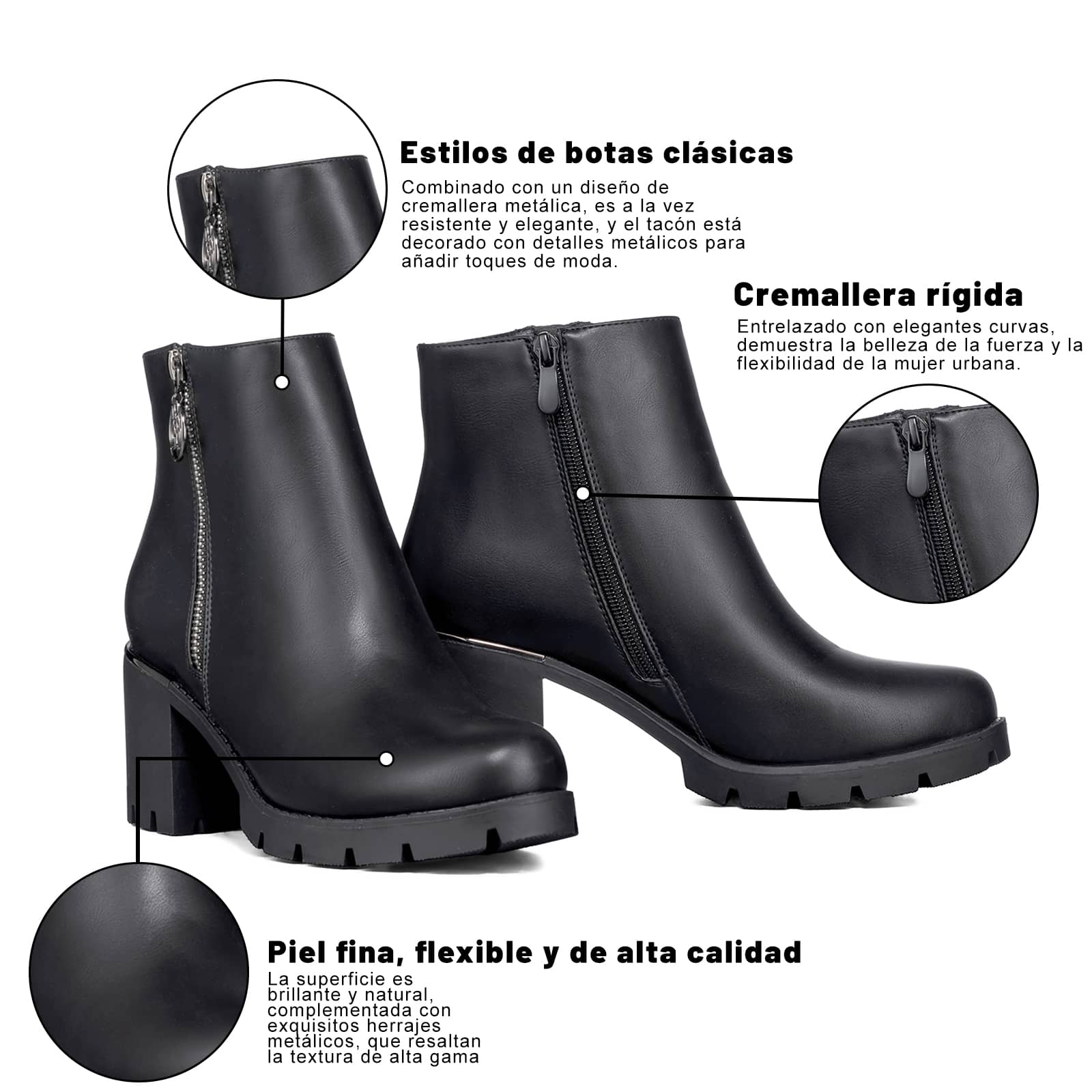 BOTINES MUJER WEIDE HX507