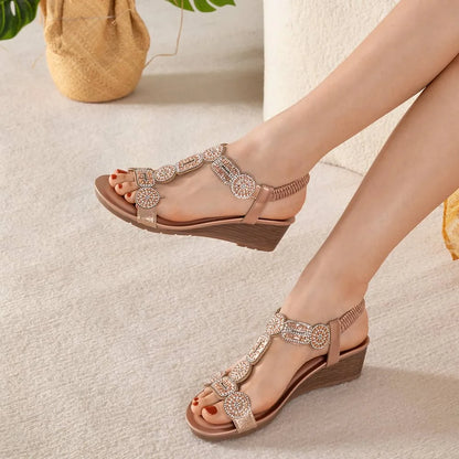Sandalias Mujer Pilar Champan Weide