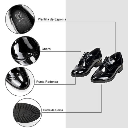 MOCASIN PLANO MUJER NEGRO WEIDE JN50