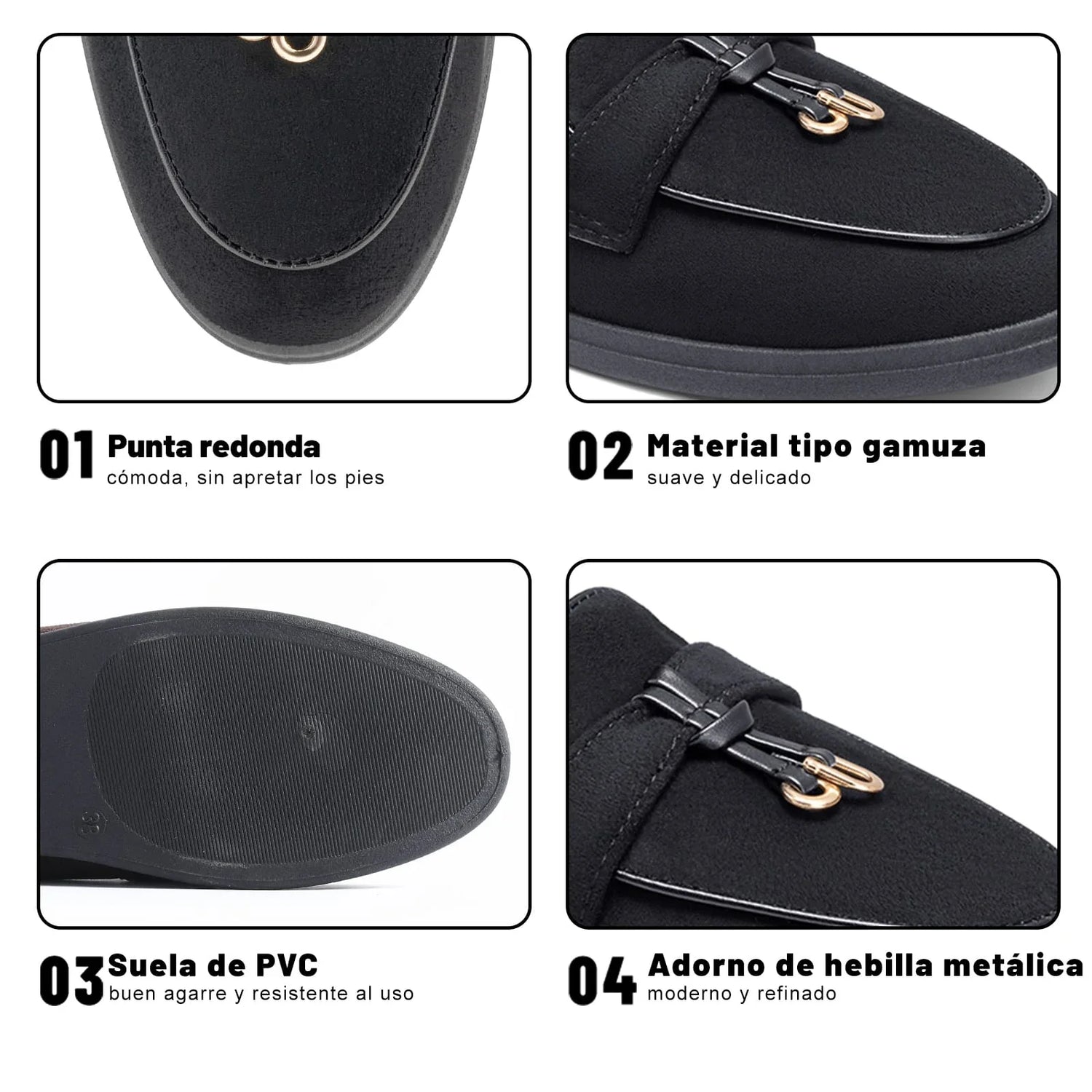 JN750 Negro detalles
