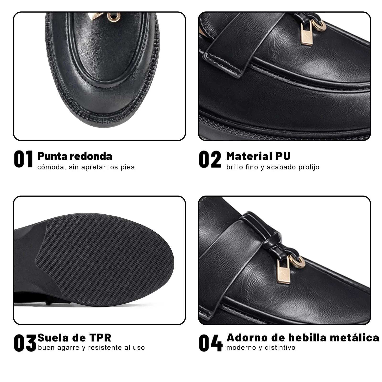 JN751 Negro detalles
