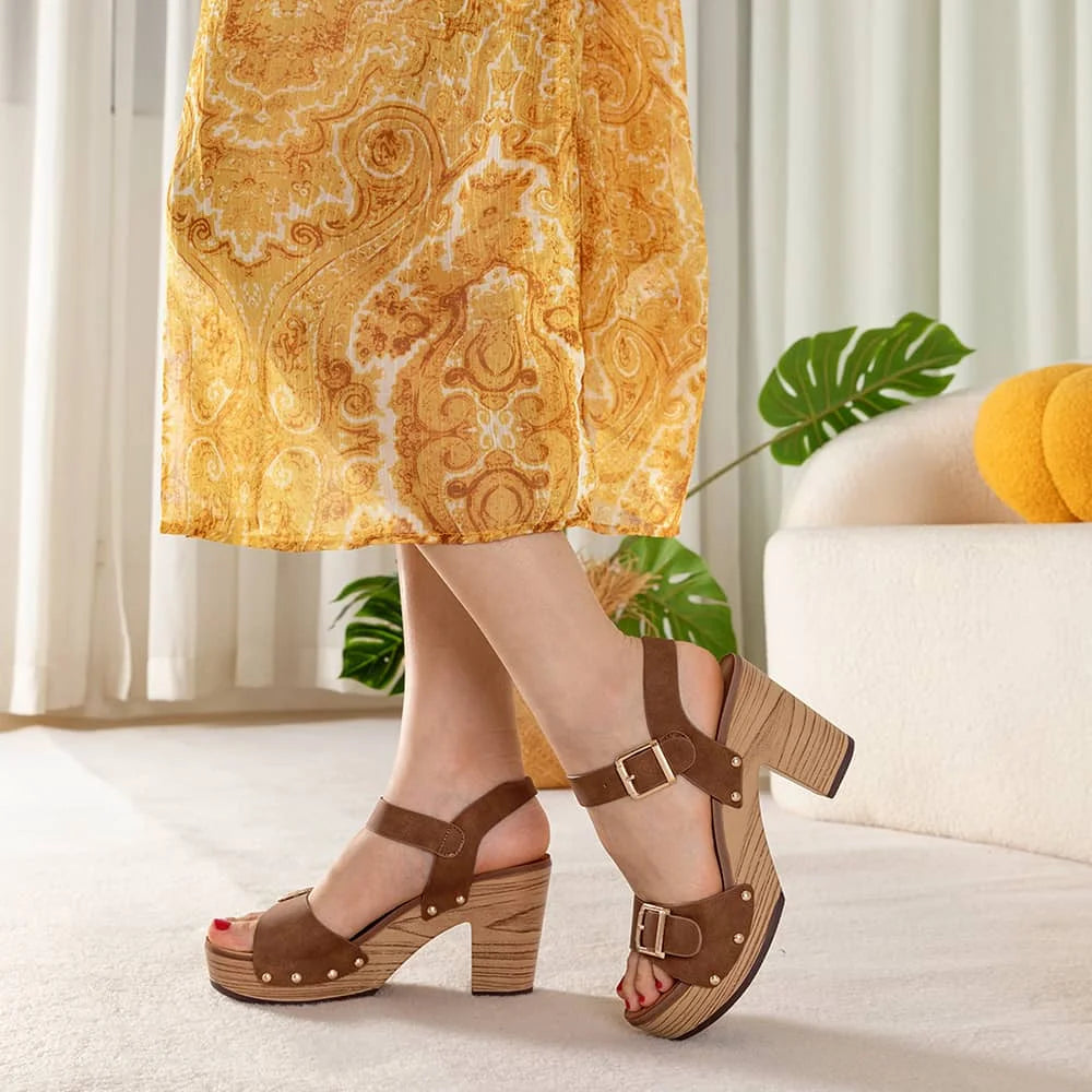 SANDALIAS MUJER TACO WEIDE JS58