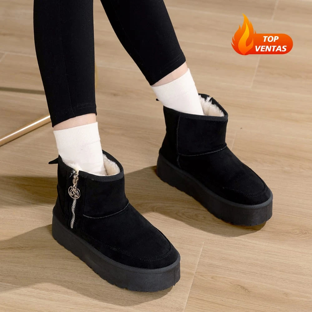 BOTAS DE NIEVE MUJER NEGRO WEIDE LT121