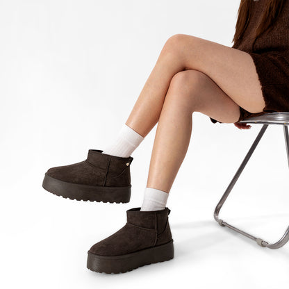 BOTAS DE NIEVE MUJER MARRON WEIDE LT123