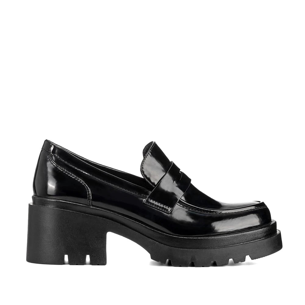 MOCASIN PLANO MUJER NEGRO WEIDE LT126