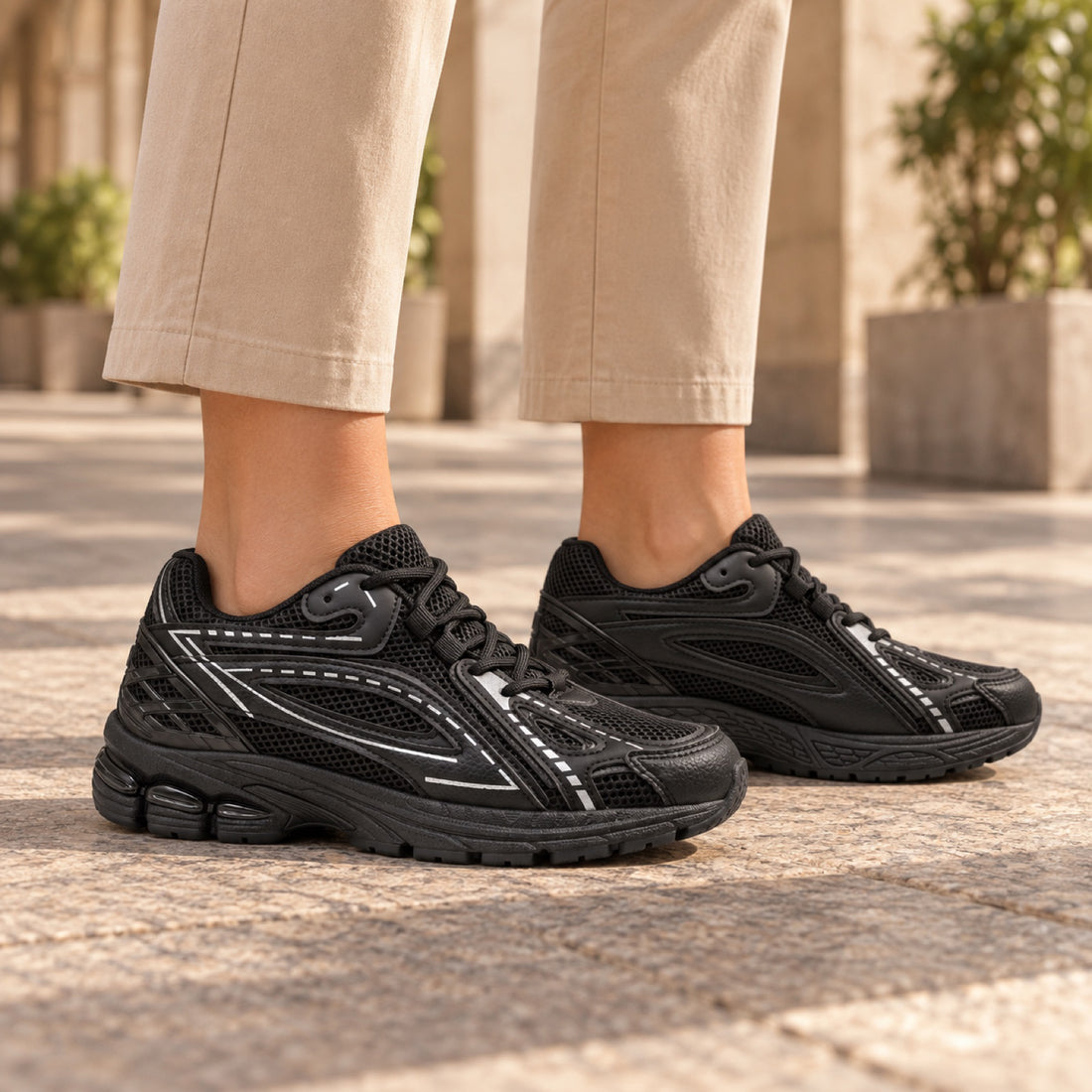Zapatillas plataforma MUJER WEIDE LT221