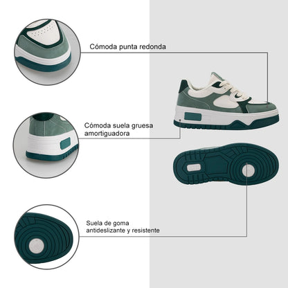 Zapatilla Mujer Ileana Verde Weide
