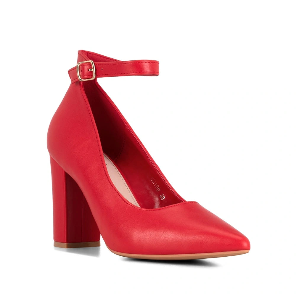 Zapatos rojos mujer chile 2025