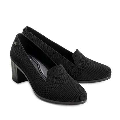 ZAPATOS DE TACO MUJER NEGRO WEIDE GH115