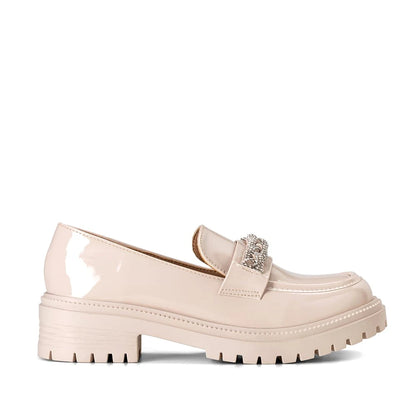 Mocasin Mujer Nuria Beige Weide