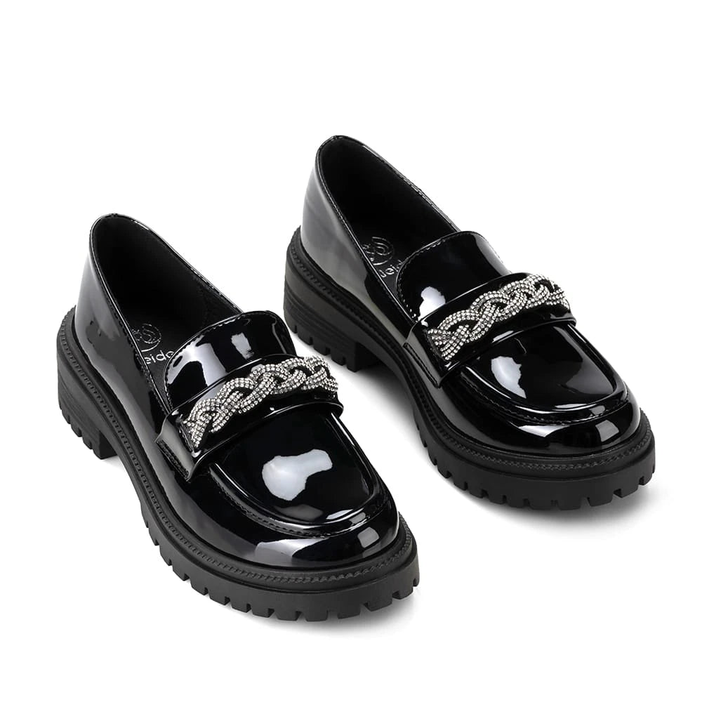 Mocasin Mujer Nuria Negro Weide