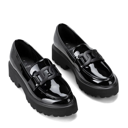 Mocasin Mujer Martina Negro Weide