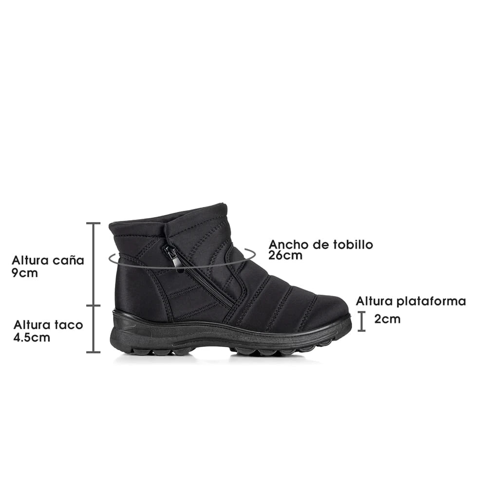 BOTAS DE NIEVE MUJER NEGRO WEIDE TFA191